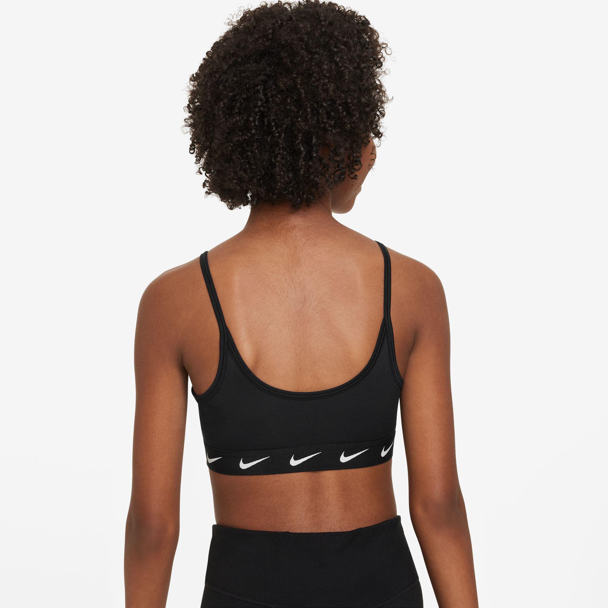 Nike Dri-Fit Big Kids Soutien-gorge Sport Filles - Noir