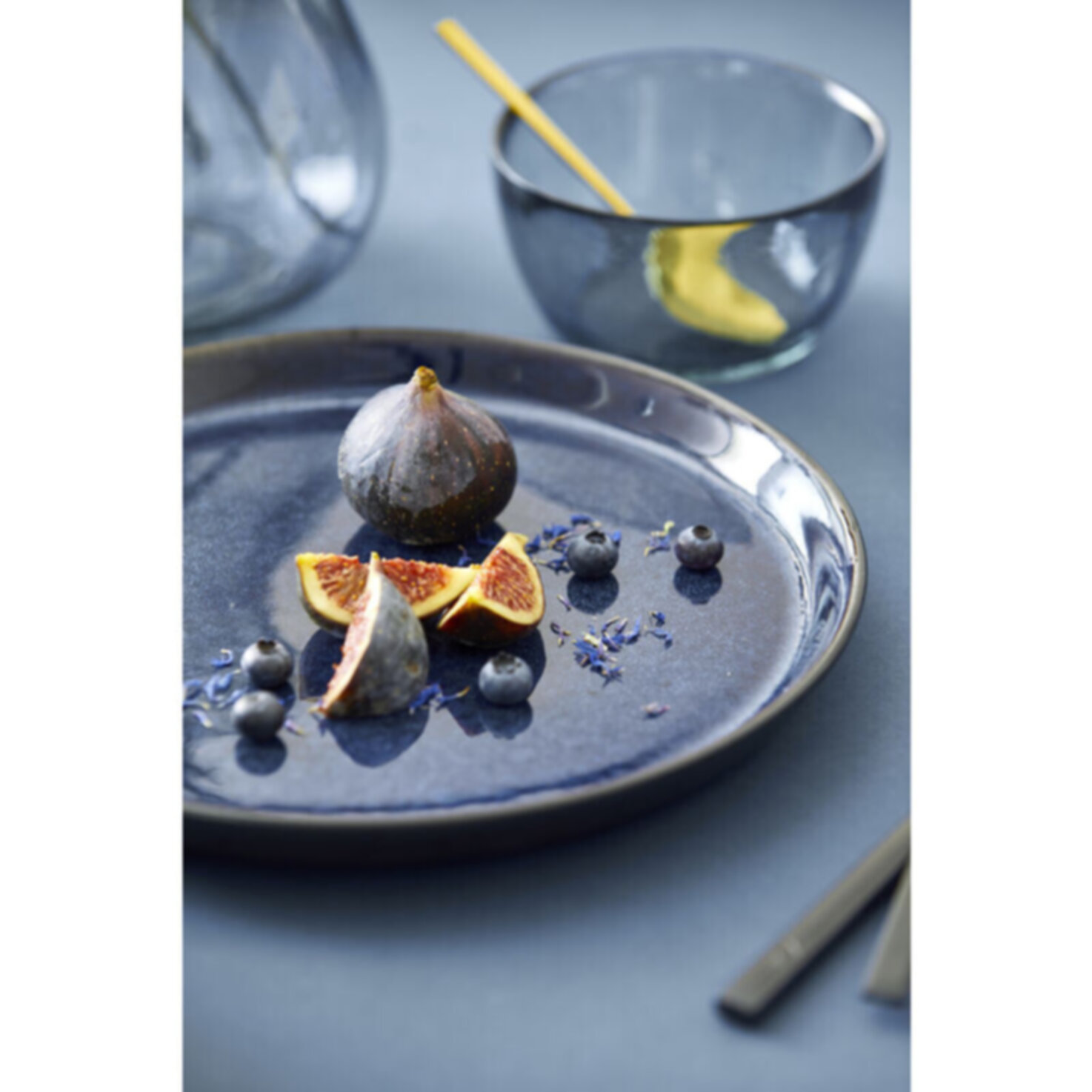 Bitz Desserteller blau 21cm