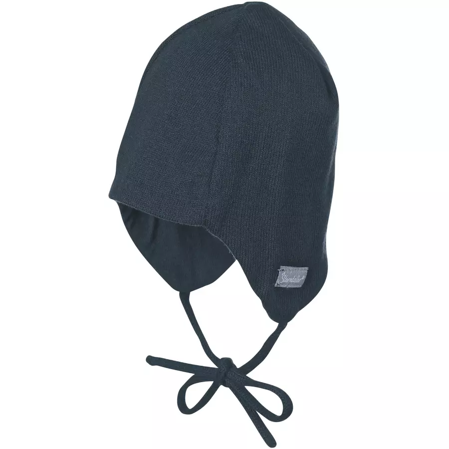 Sterntaler Strickmütze Jersey marine