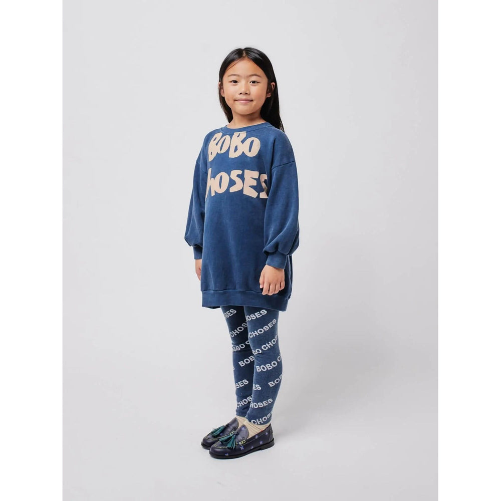 Køb Bobo Choses Midnight Blue Long Sweatshirt