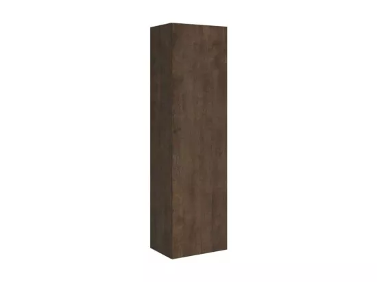 Armoire lit 120x190 avec canapé et colonne de rangement bois noyer Kanto-Couleur Microfibre 41