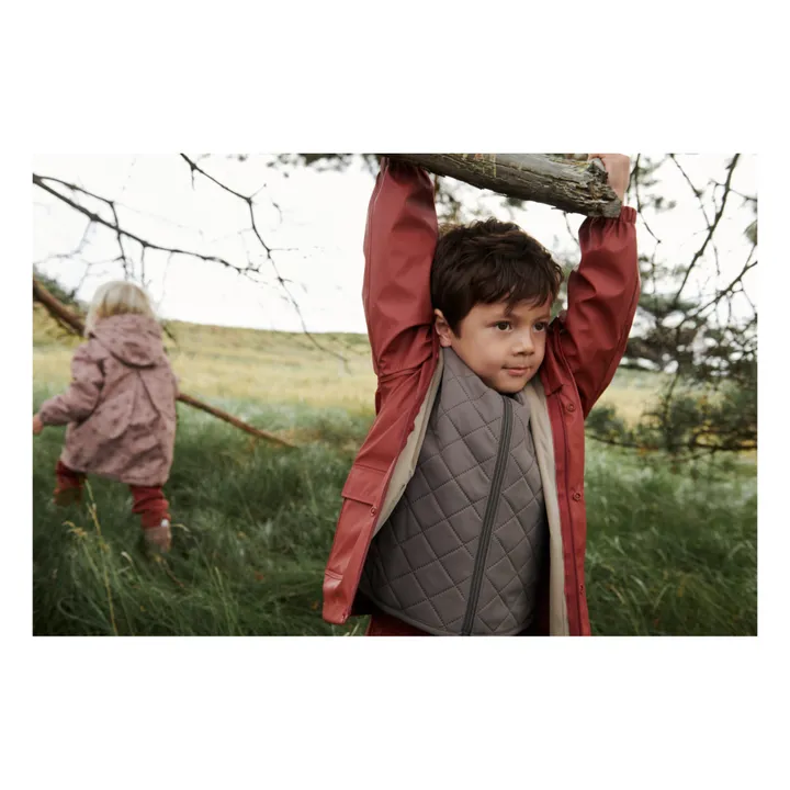Wheat Veste Matelassée Matières Recyclées Loui | Chocolat