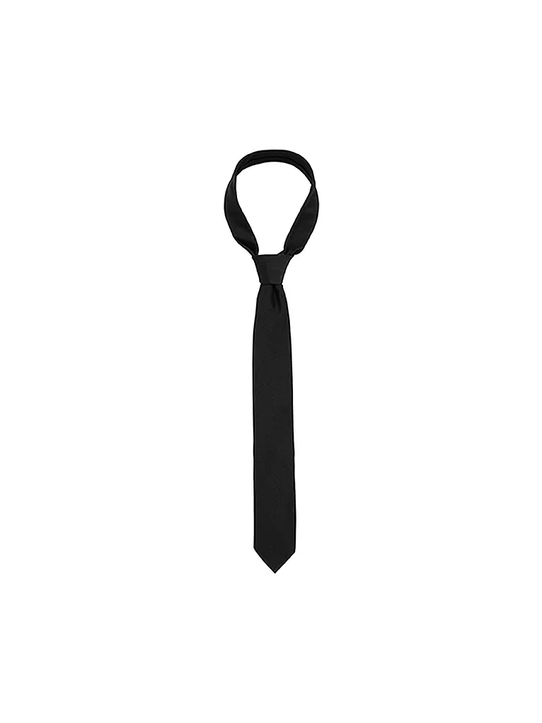 BOSS Krawatte schwarz