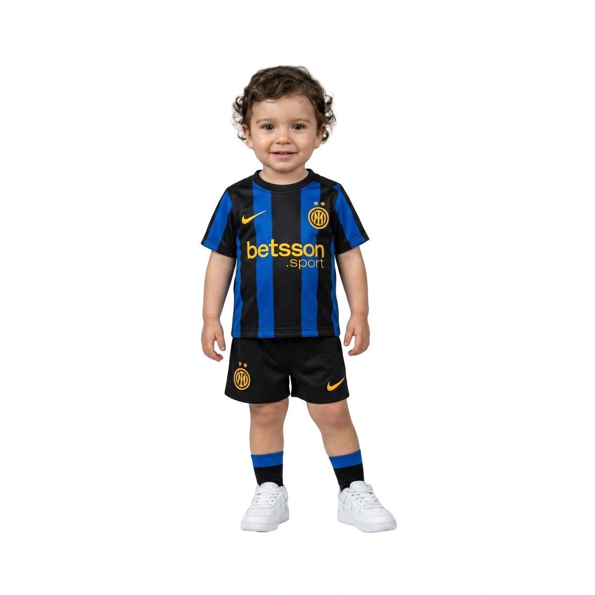 Conjunto Nike Inter de Milão Primeiro equipamento 2026-2027 Bebé