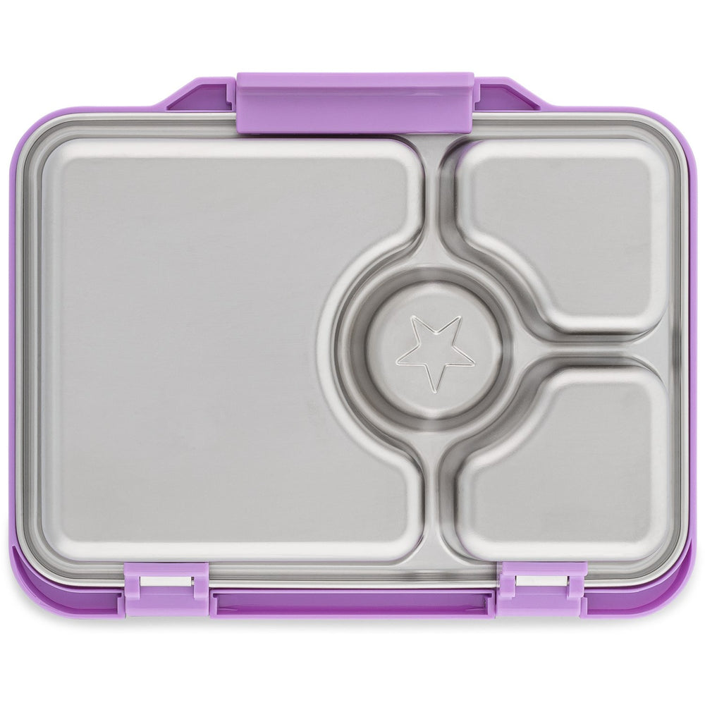 Køb Yumbox Lavande Purple Prêt Stainless Steel 4-Sections