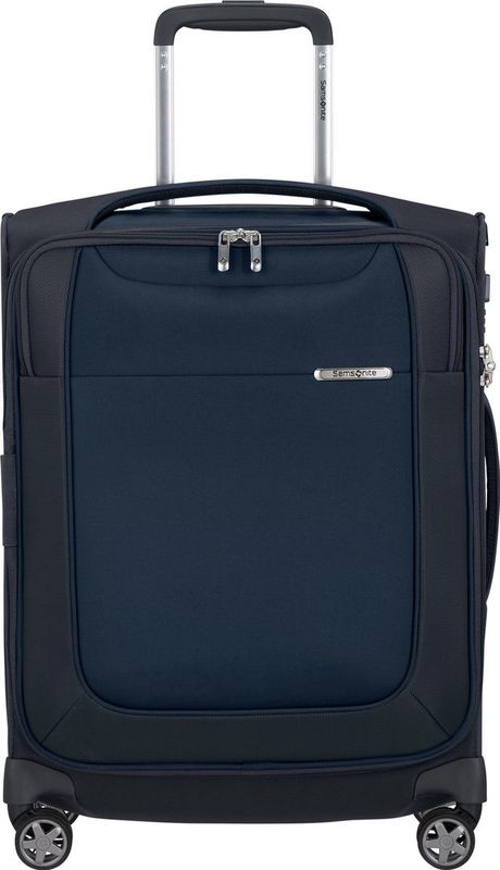 Samsonite - D'Lite Spinner 55 Exp - Handbagage Koffer - Zwart - Polyester