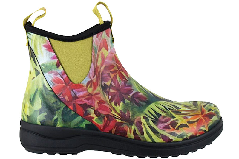 GREEN COMFORT RAIN RUBBERBOOT - HIBISCUS GUMMISTØVLE