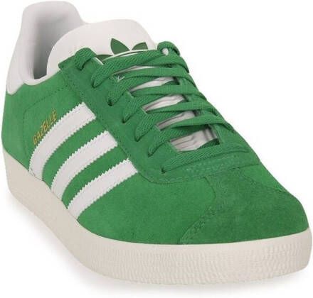 Adidas Originals Gazelle Green Cloud White Core White- Green Cloud White Core White