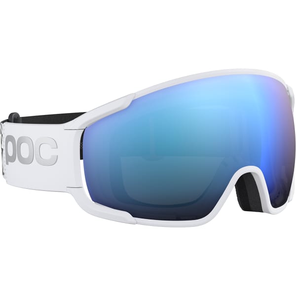 Masque de ski POC ZONULA RACE HYDROGEN WHITE/URANIUM BLACK/PARTLY SUNNY BLUE