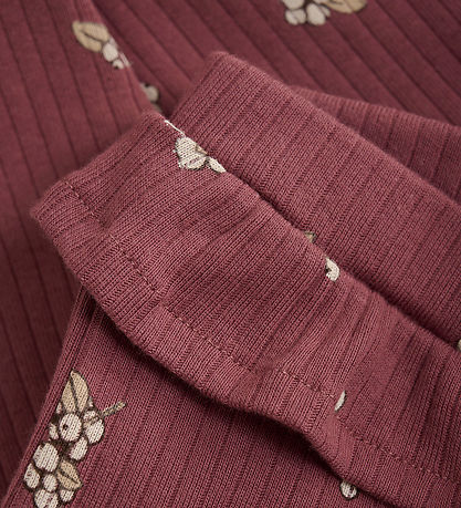Fixoni Leggings - Rib - Wild Ginger
