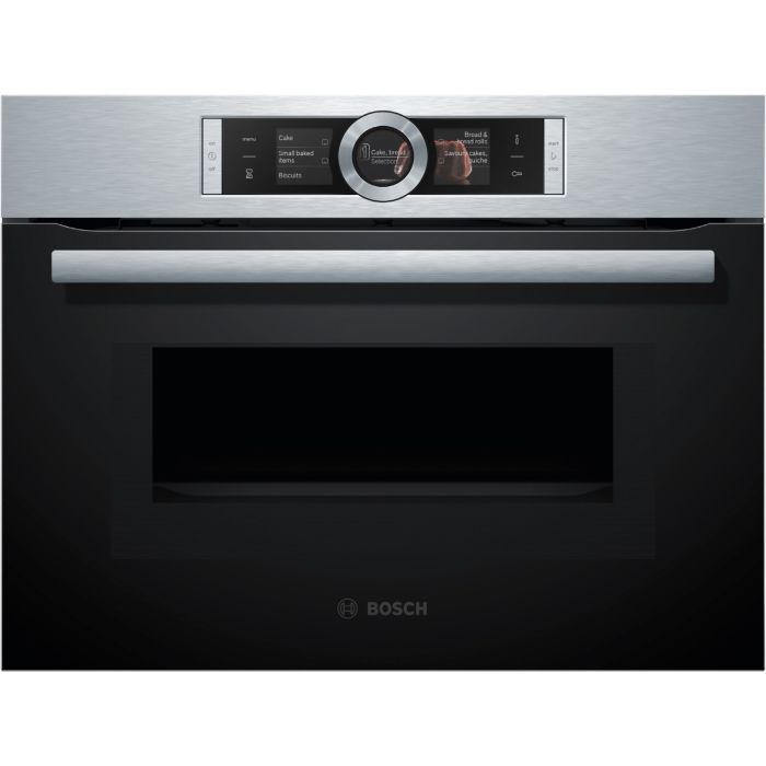 Bosch Kompaktbackofen mit Mikrowellenfunktion CMG636BS1