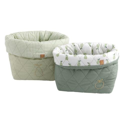 Lot de 2 panières BOTANICA - SAUTHON Baby déco