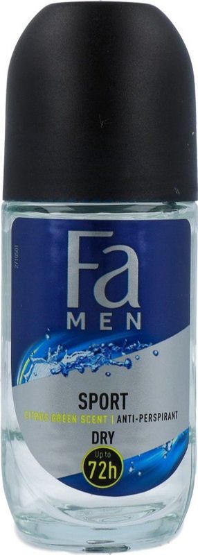 Fa Men - Sport - Deodorant Roller - Citrus Green - 50 ml