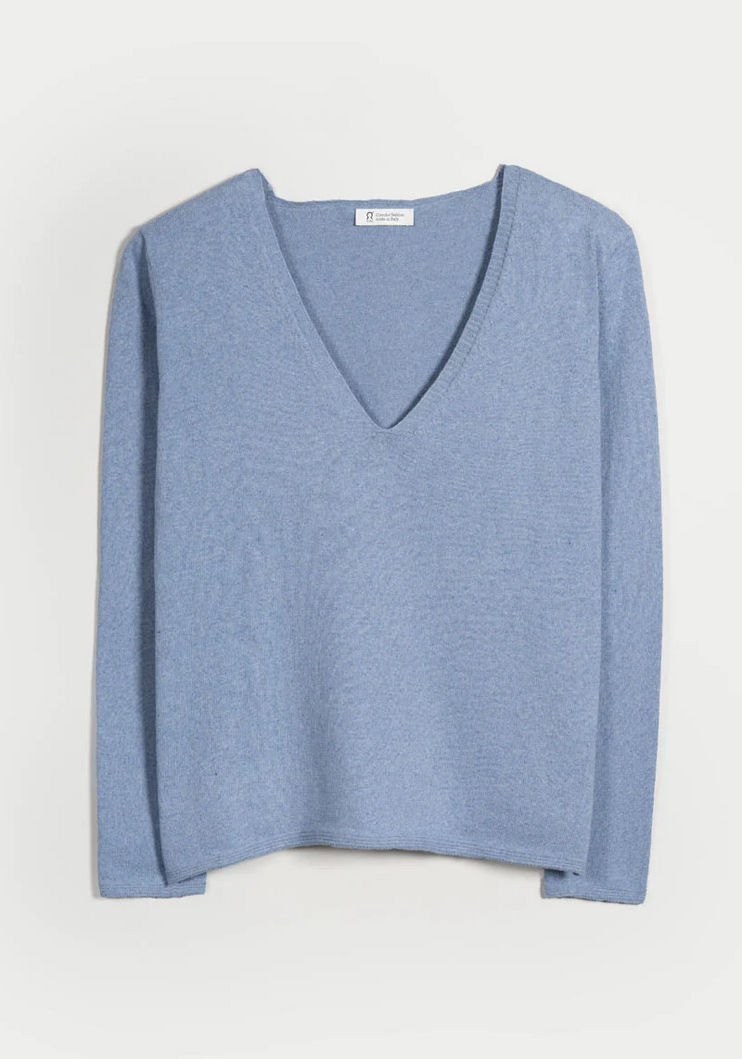Rifo Strickpullover Aura Blue Indigo