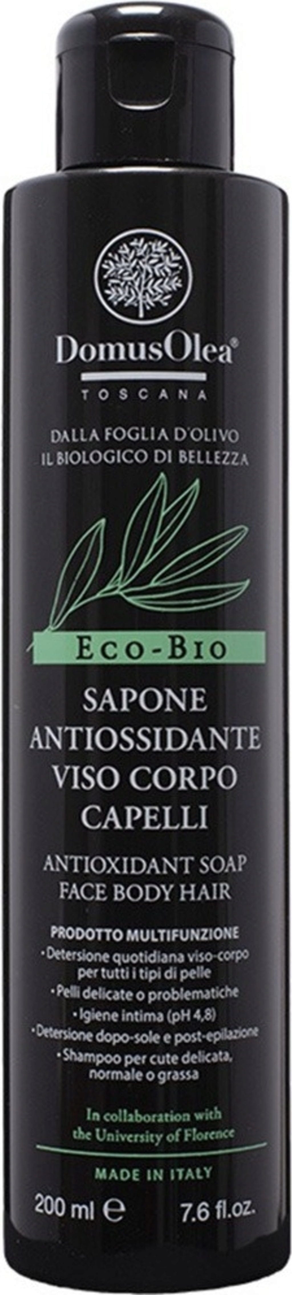Domus Olea Toscana  Antioxidative Seife für Gesicht, Körper & Haare, 200ml