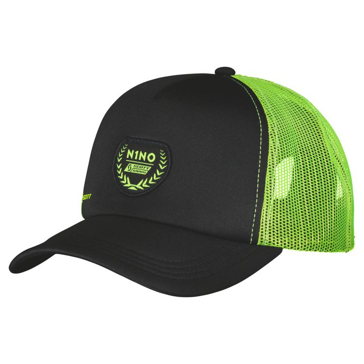SCOTT N1NO Cap Sort/Grøn