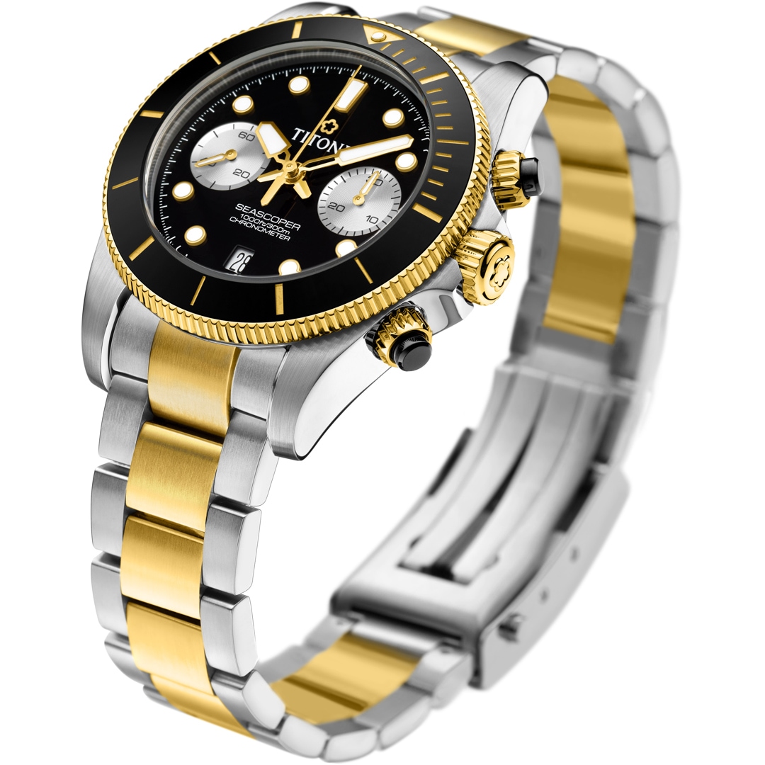 Titoni Seascoper 300 Bi-Compax Chronograph 42mm