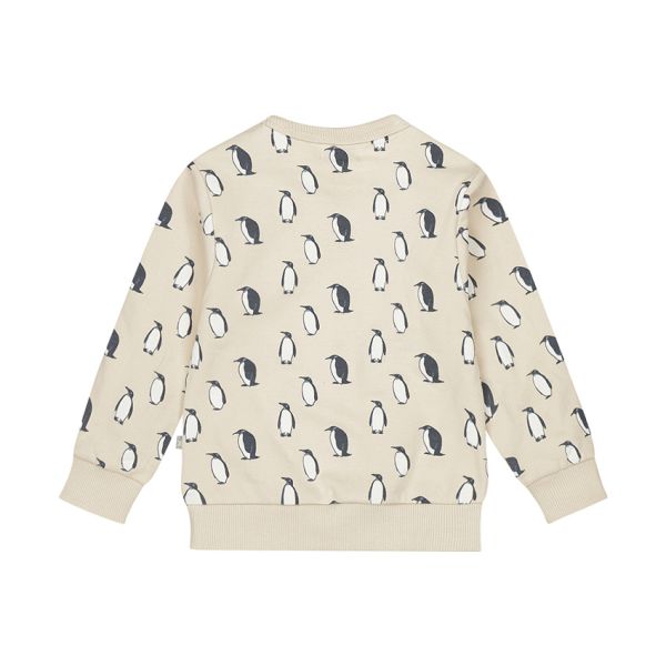 Dirkje Sweater Pinguin – Maat 68 – Pebble