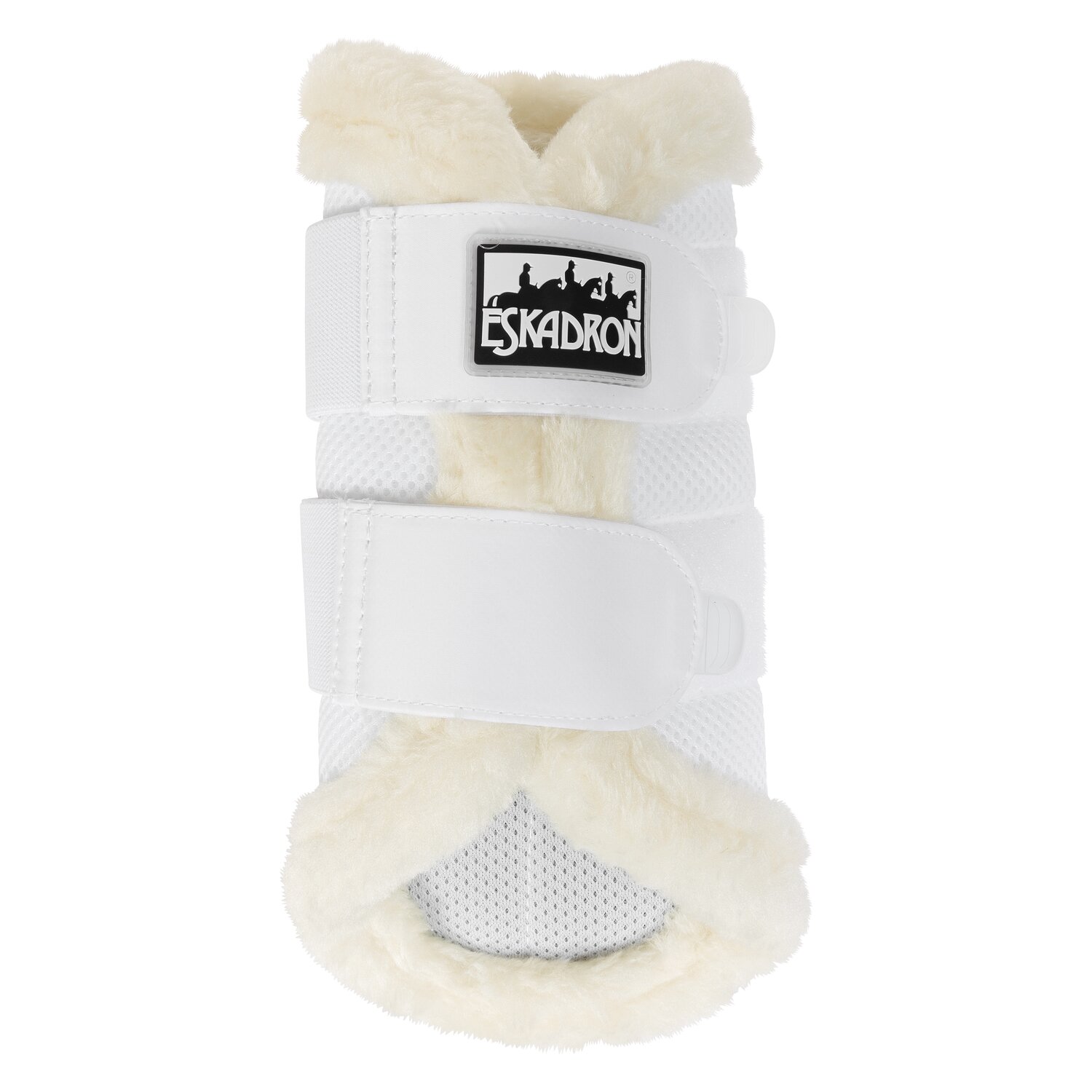 ESKADRON Gamaschen Soft Mesh FauxFur - white