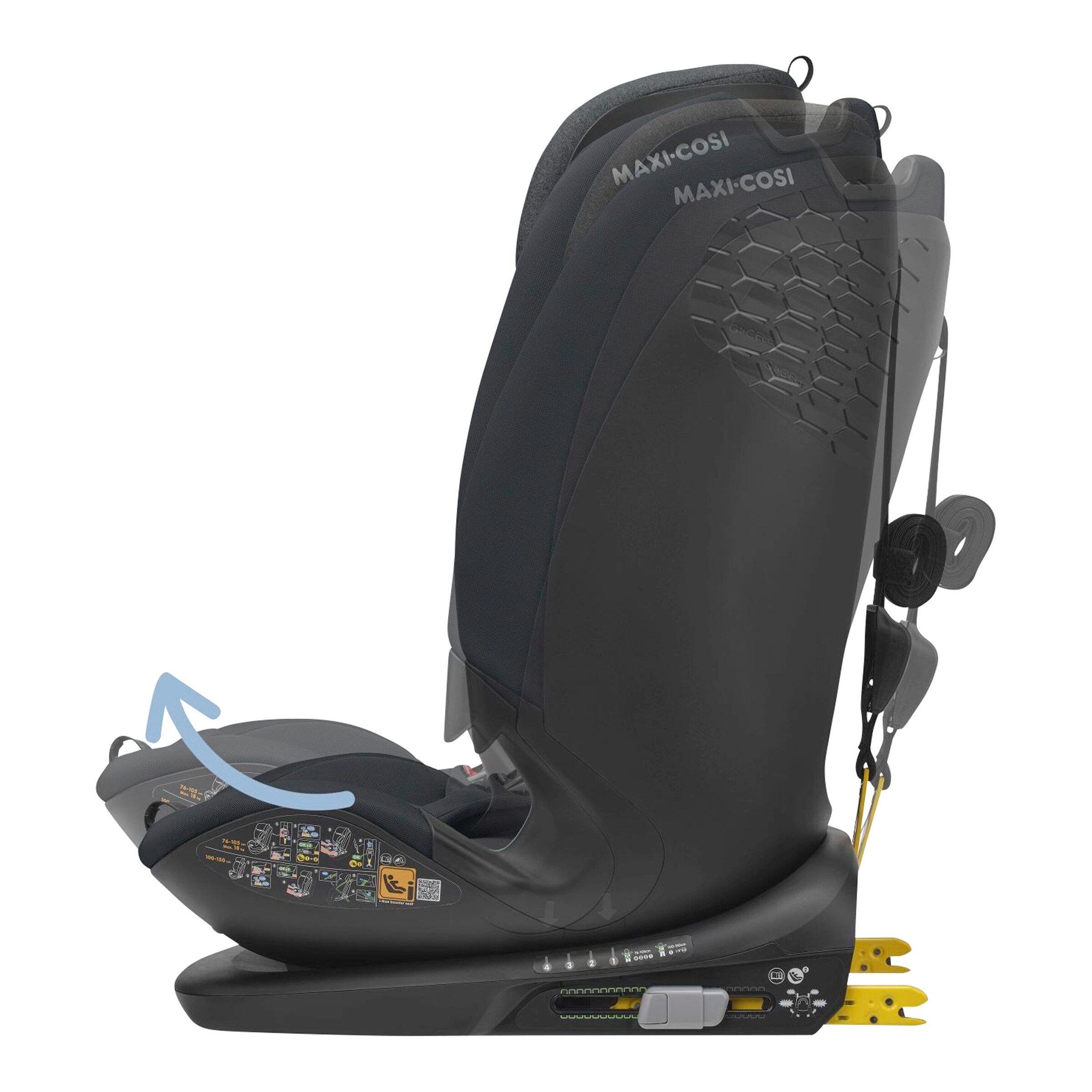 Maxi-Cosi Kindersitz Titan Plus i-Size authentic graphite