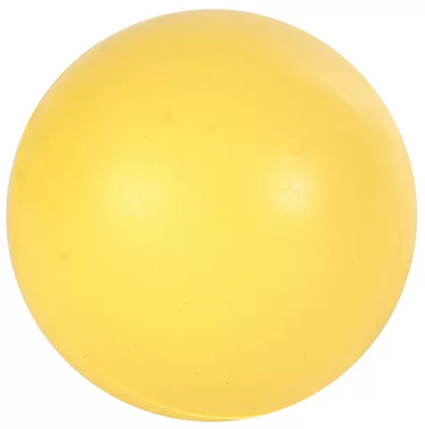 Trixie massiv gummibold 7,5cm - assorterede farver