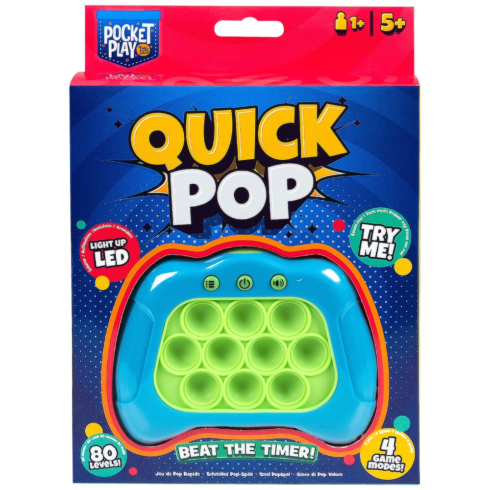 Sortiment an Taschen-Fidget-Spielen (Schnell-Push-Pop)