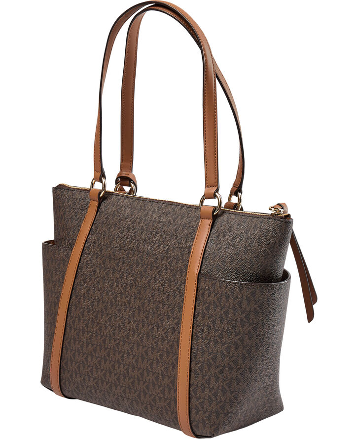 Michael Kors MD TZ TOTE Brn/acorn