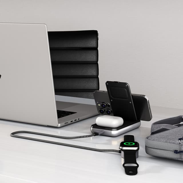 Satechi Duo Stand trådløs oplader