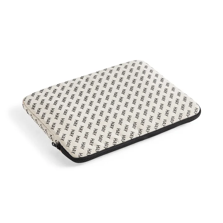 HAY - HAY Logo Laptop Cover, schwarz