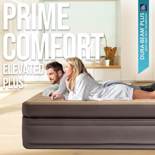 Colchão inflável de casal Intex Prime Comfort Elevated