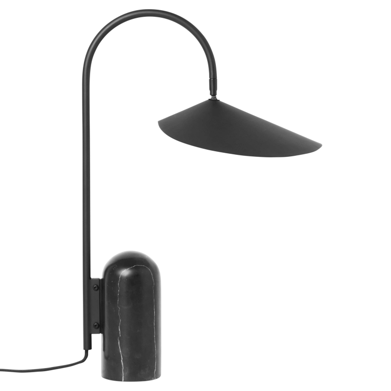 Ferm Living Arum tafellamp zwart