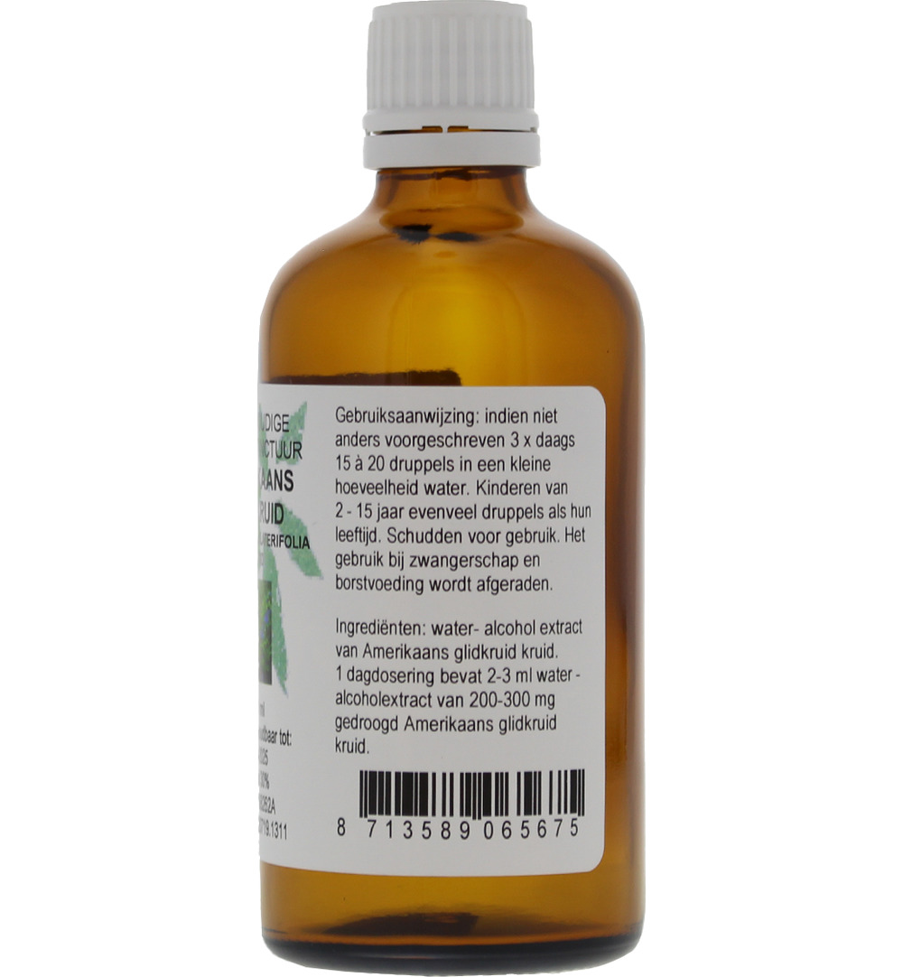 De Cruydhof Scutellaria / blauw glidkruid tinctuur (100 ml)