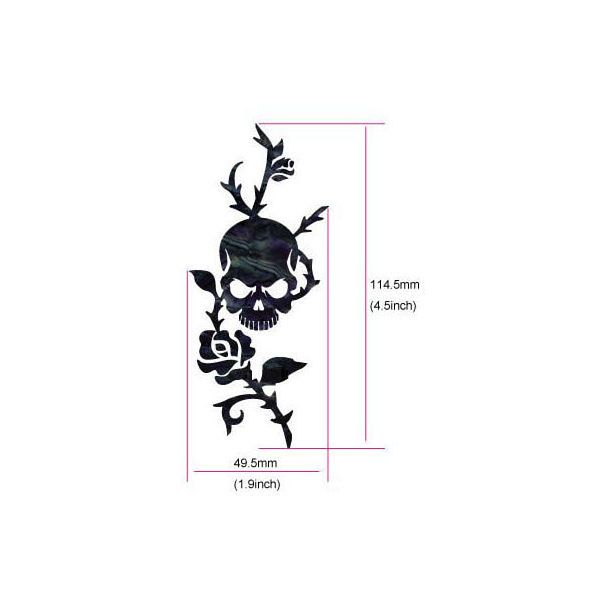Jockomo Rose & Skull Sticker WP