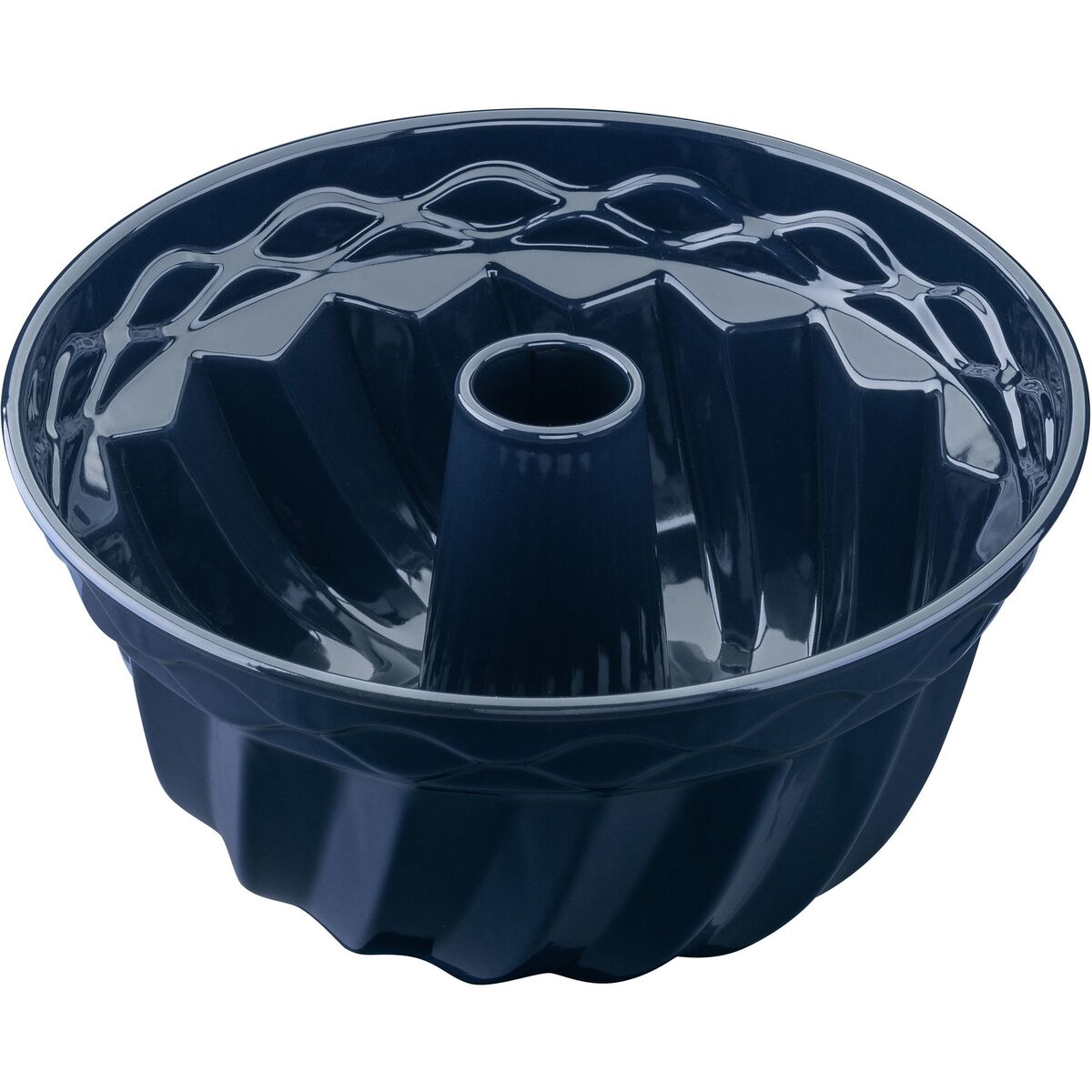 Kakeform 24 cm, emaljert stål