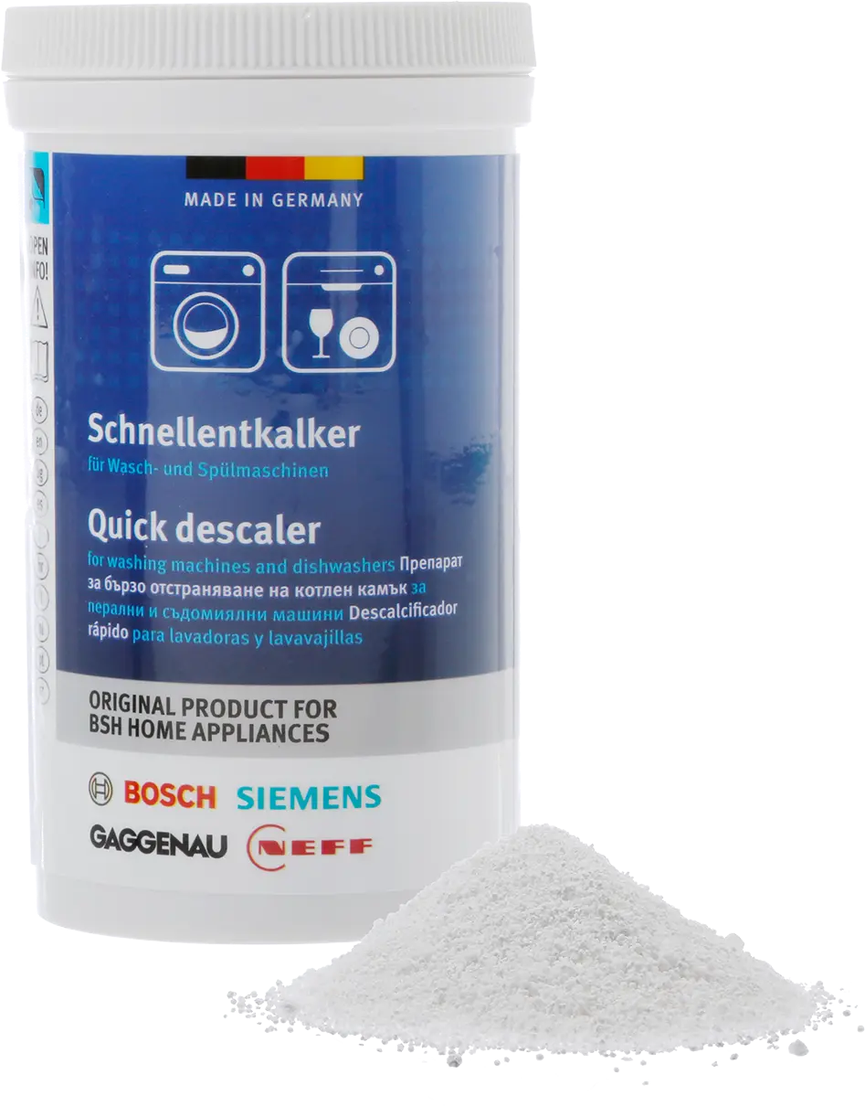 Snelle ontkalker Voor wasmachines en vaatwassers Opvolger van 00312330 00312524