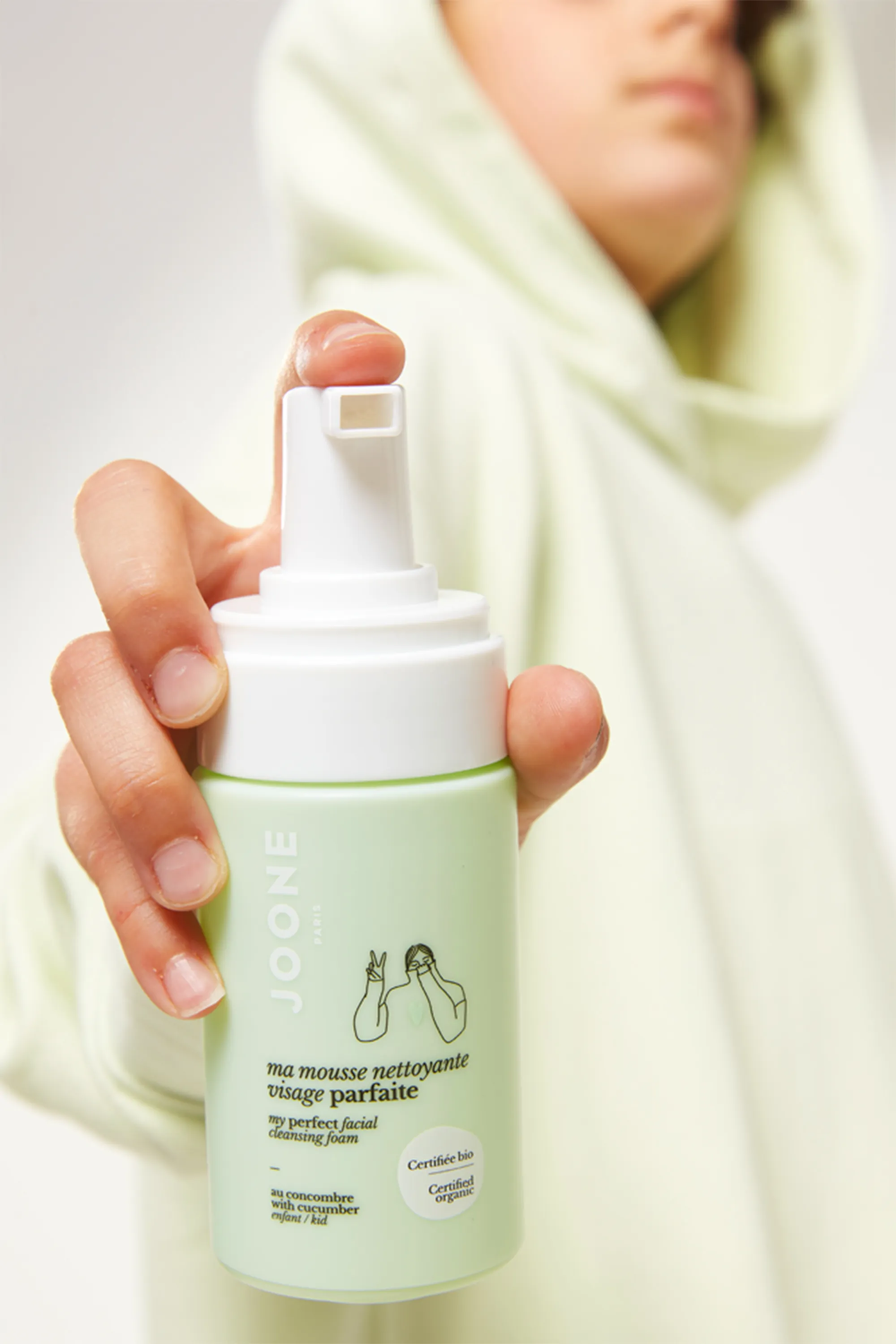 JOONE Mousse nettoyante visage Parfaite pour enfants-100 ml