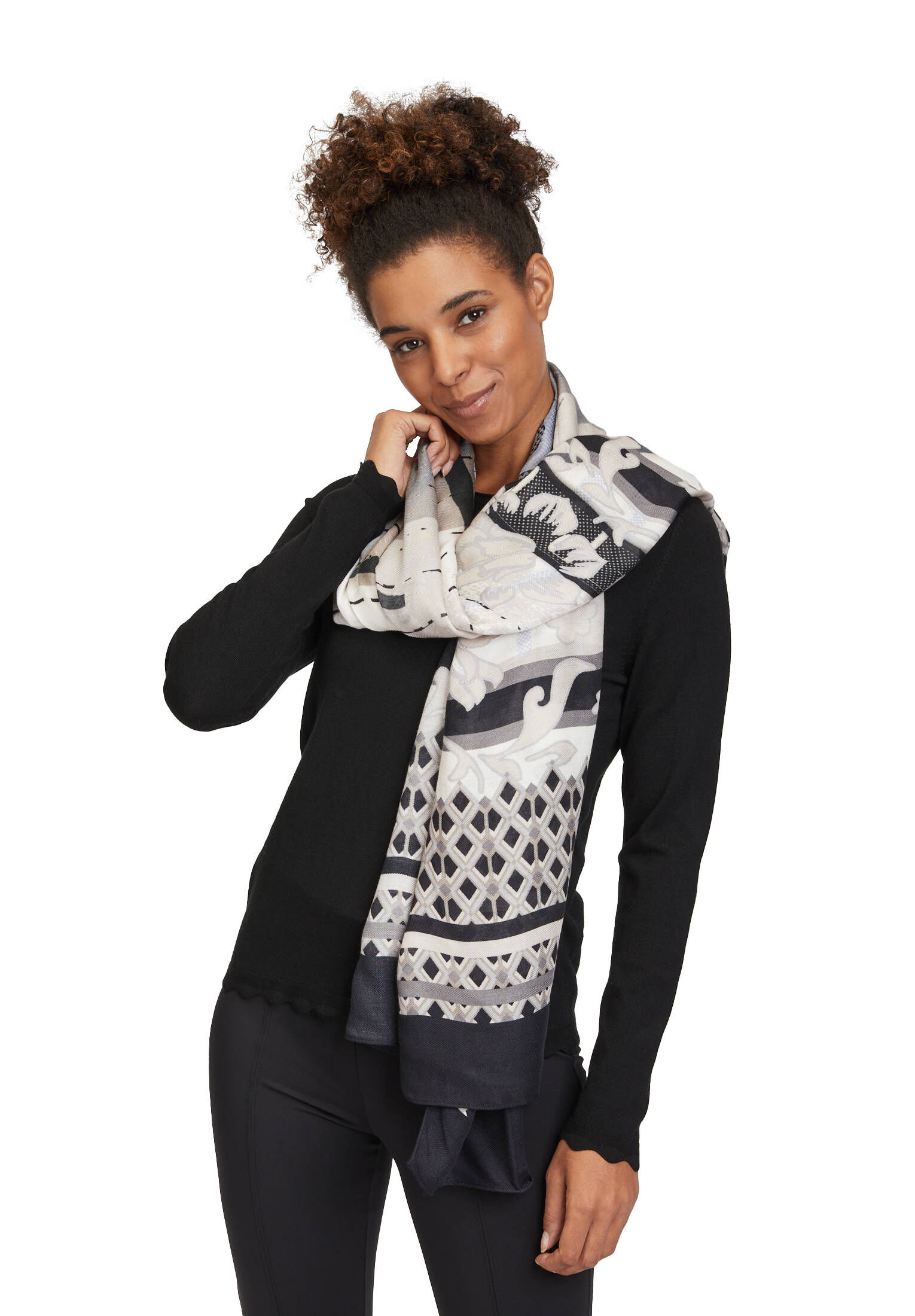 Betty Barclay| Damen Tuch mit Aufdruck