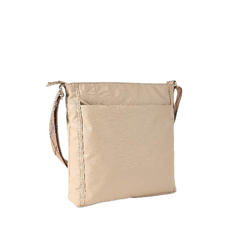 Sac bandoulière Orva 25,5 cm Creased Safary Beige