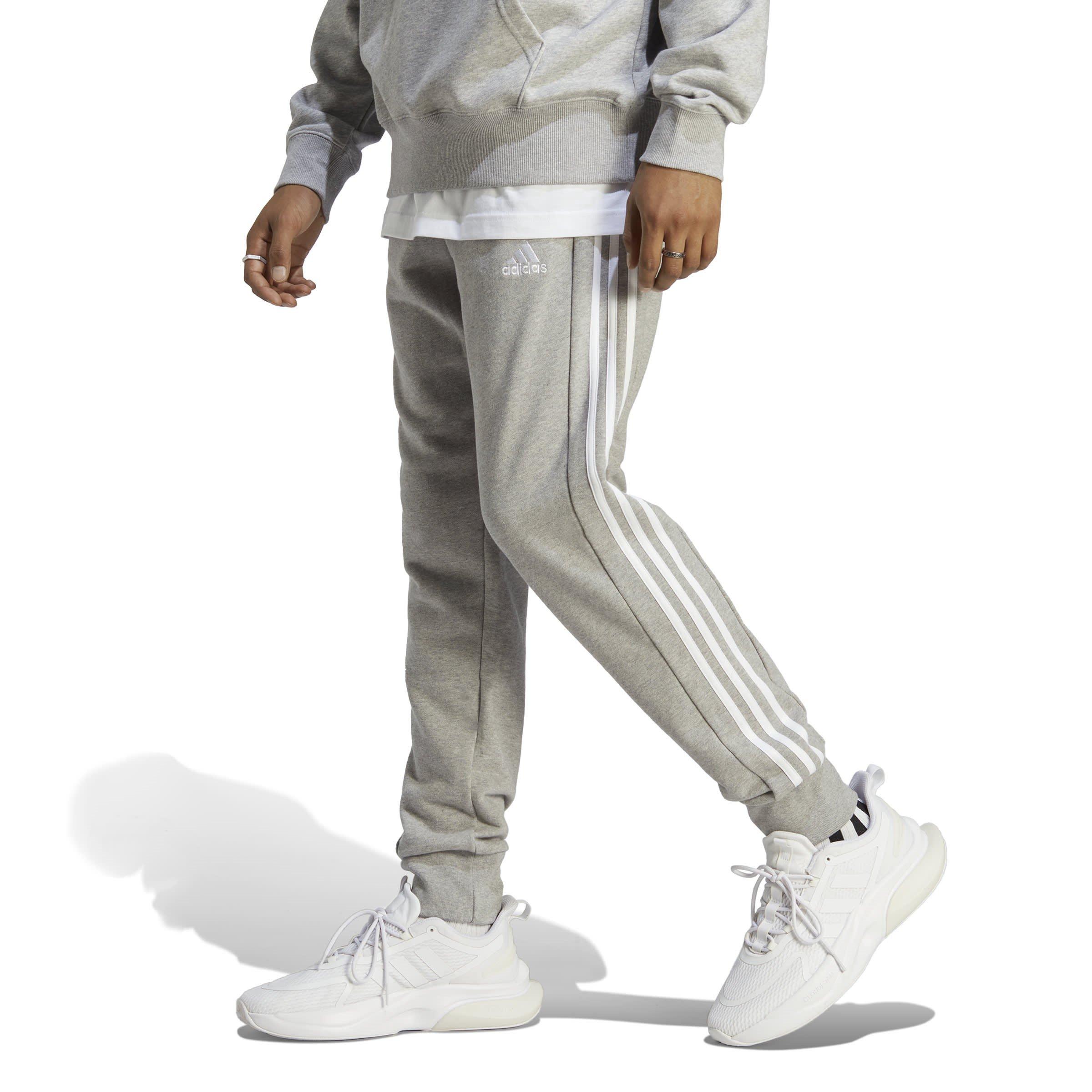 adidas Essentials French Terry Tapered Cuff 3 Stripes Joggers