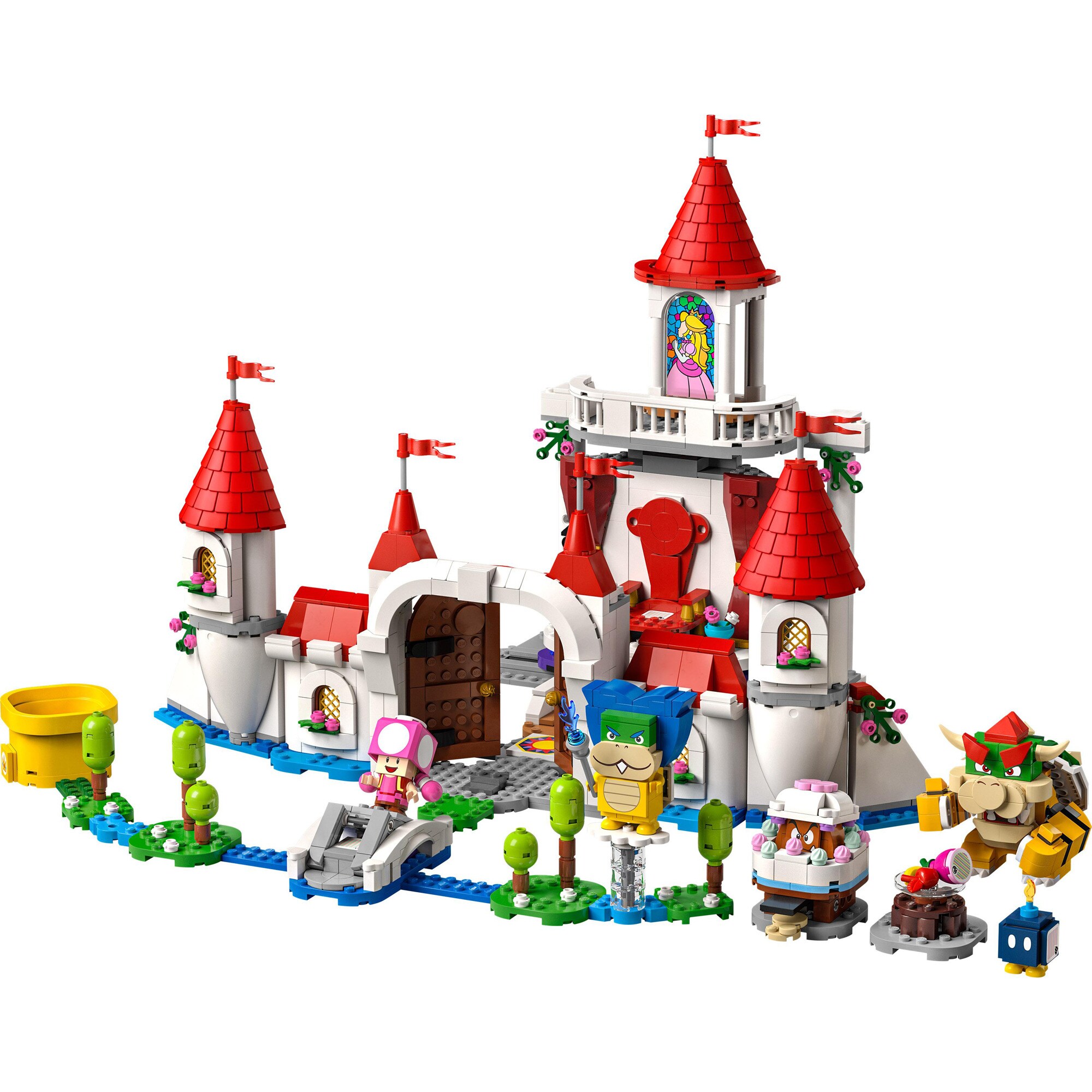 LEGO Konstruktionsspielzeug Super Mario Princess Peach Palast – Erweiterungsset