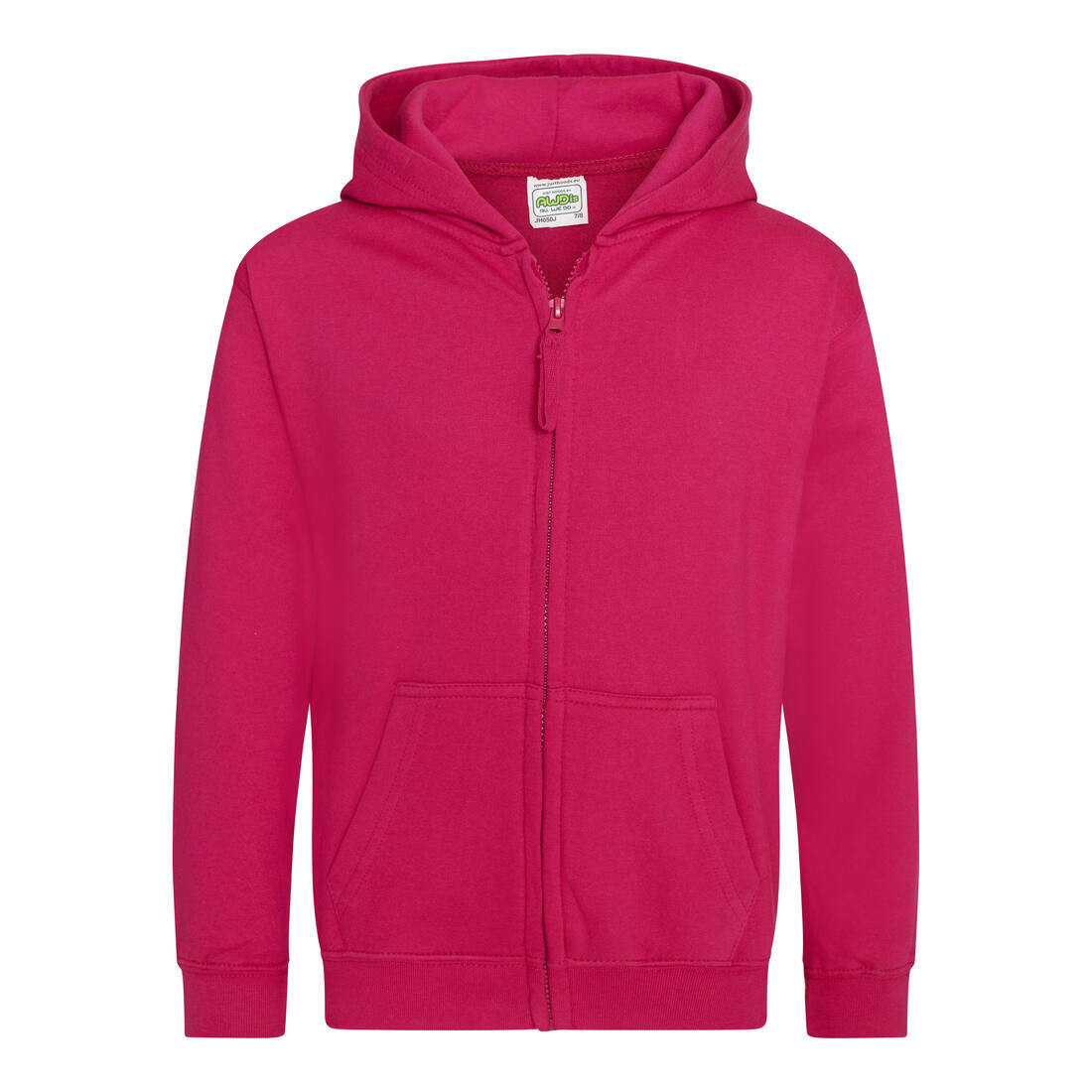 AWDIS JH050J - Sweat à Capuche avec Zip Invisible et Doublure