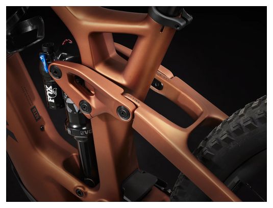 VTT Électrique Tout-Suspendu Trek Fuel EXe 9.7 Shimano SLX / XT 12V 360 Wh 29'' Orange Flake