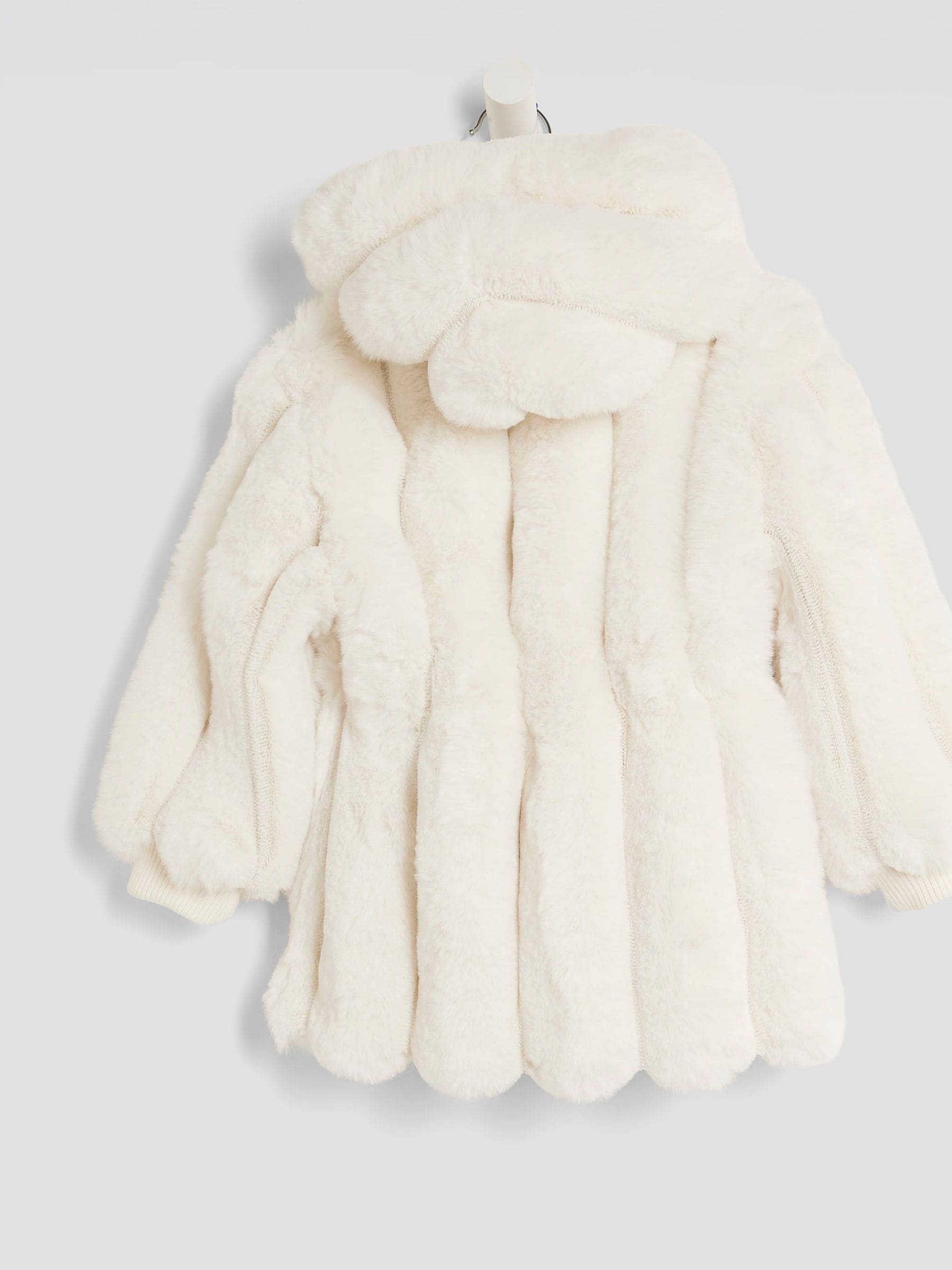 River Island Fur Coat & Bag