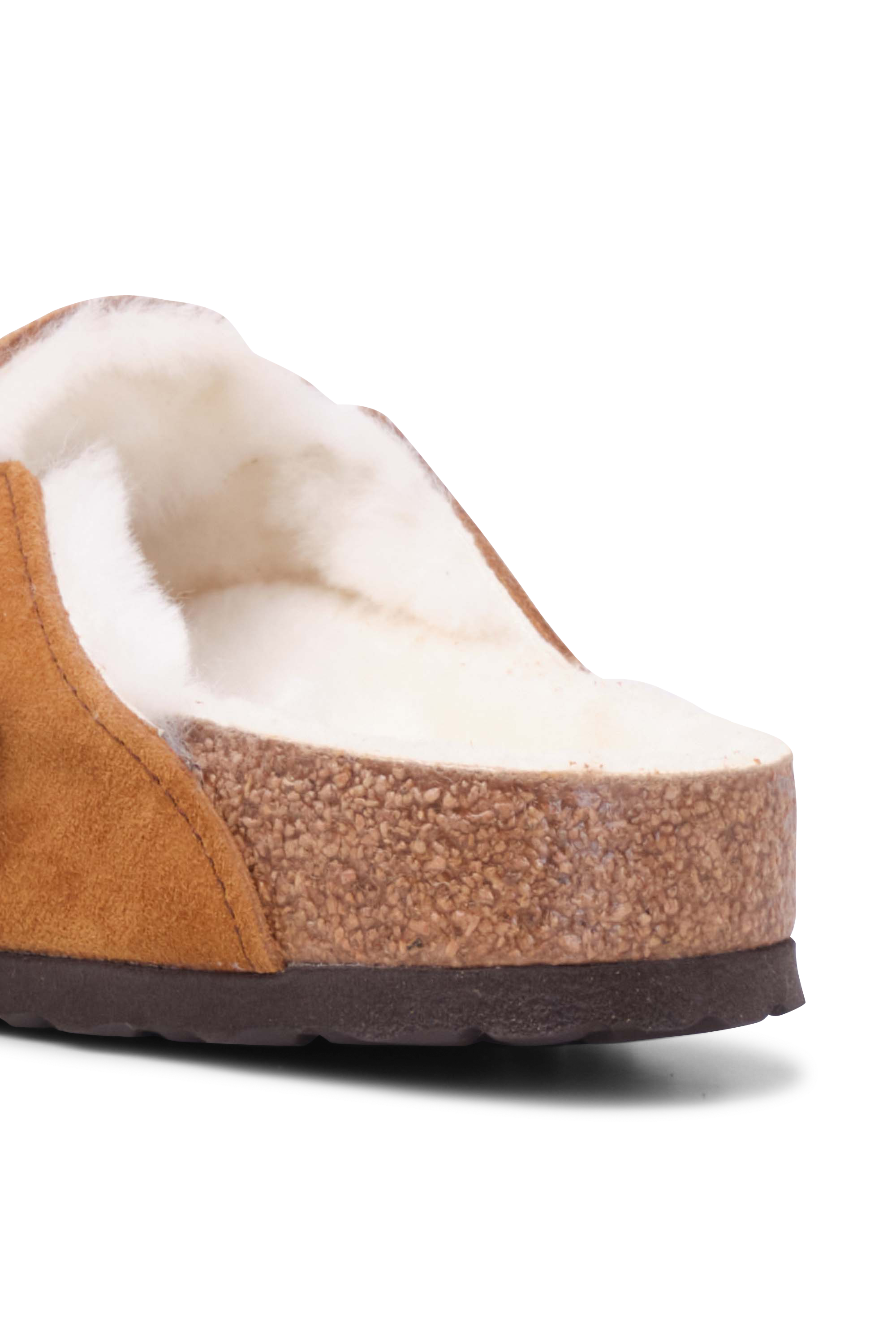 BIRKENSTOCK Sandales Boston VL Shearling  Marron