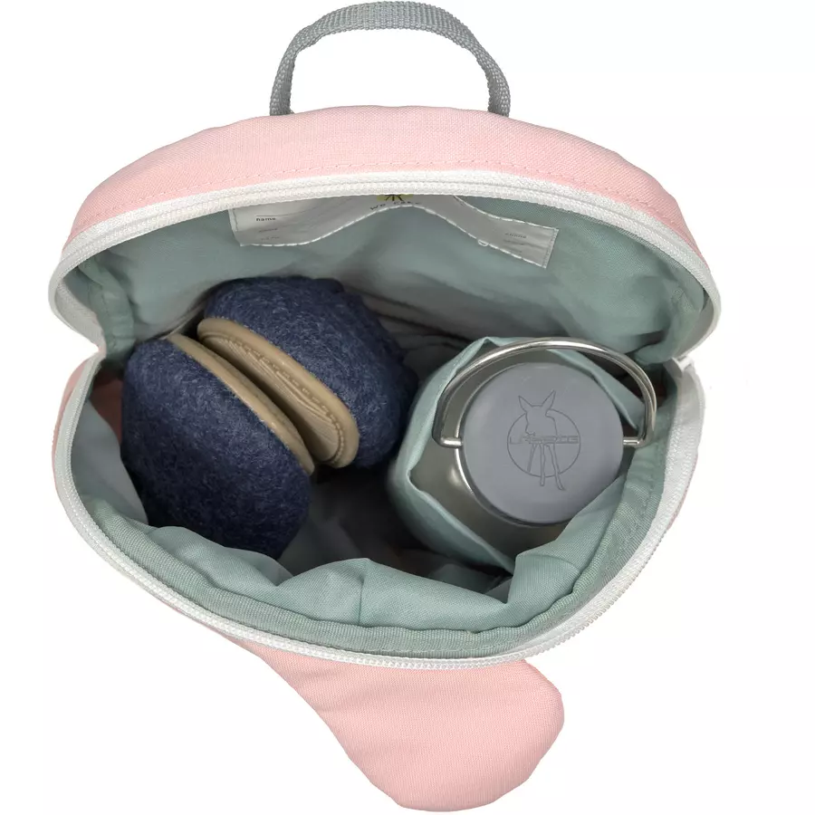 LÄSSIG Kindergartenrucksack Tiny Drivers - Eiswagen, Rosa