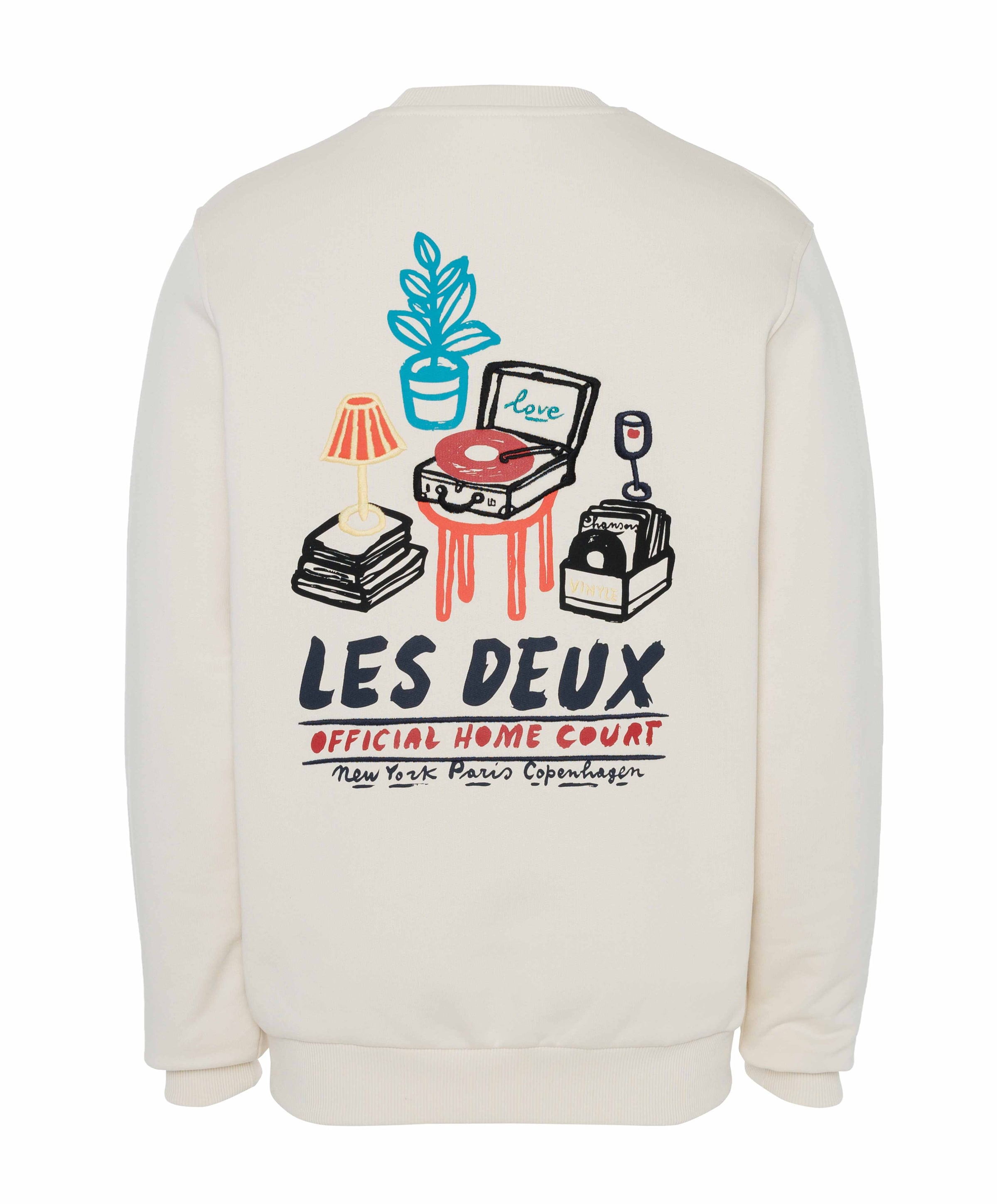 Les Deux Heren sweater ecru
