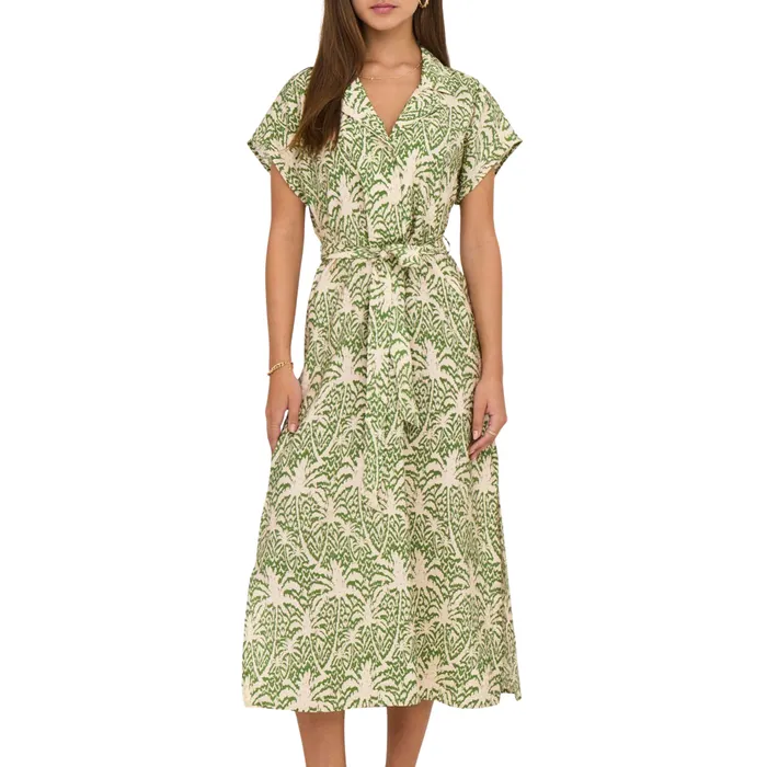 JDY Troya Life SL Midi Jurk Dames
