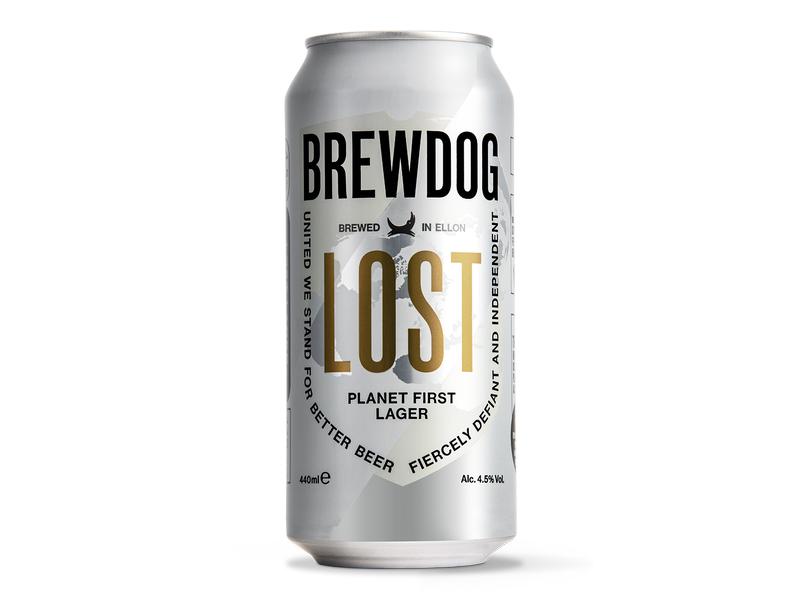 BrewDog Bier Lost Lager 0.44 l Schottisches Lagerbier