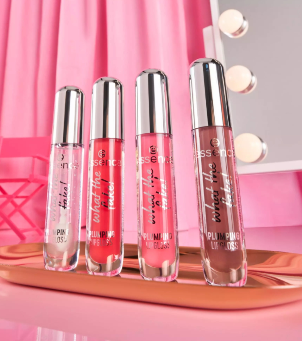 essence - Gloss Labial Volumizador What The Fake! - 103: Bare But Better