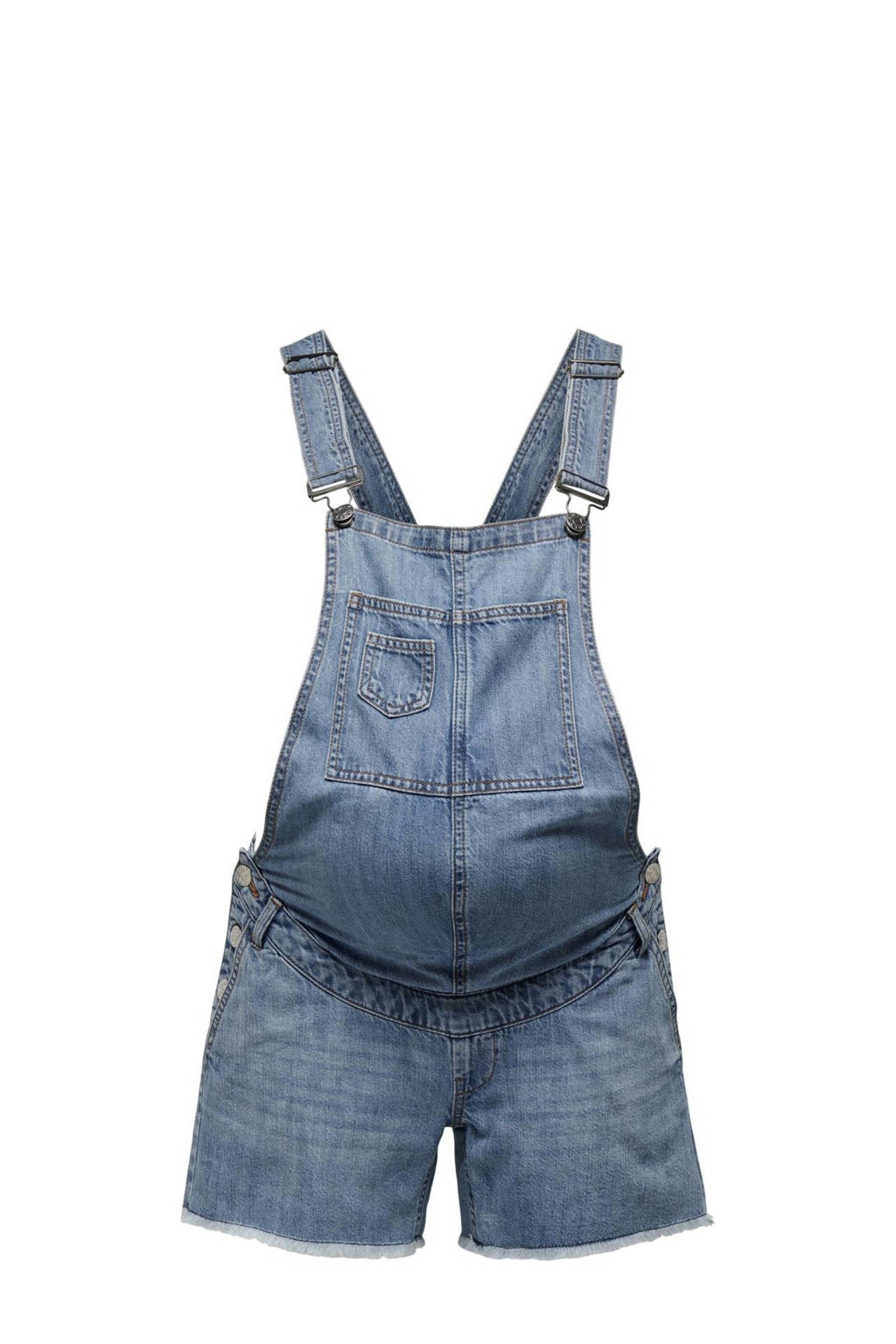 ONLY MATERNITY regular fit short OLMLAYLA light blue denim